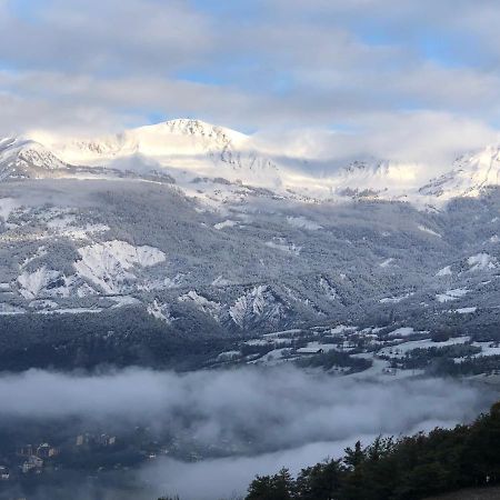 Les Melezes 1 Studio Barcelonnette Buitenkant foto